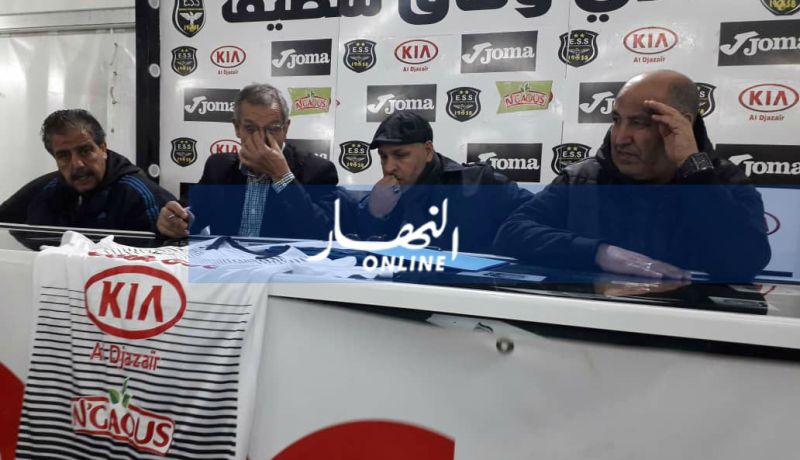 بالصور..وفاق سطيف يقدم مدربه الجديد أمام وسائل الإعلام