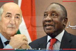 الرئيس تبون يتلقى مكالمة هاتفية من نظيره الجنوب إفريقي