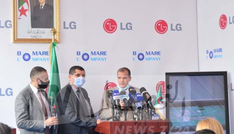 رزيق يشرف على تصدير أول منتجات لـ”LG” إلى إسبانيا