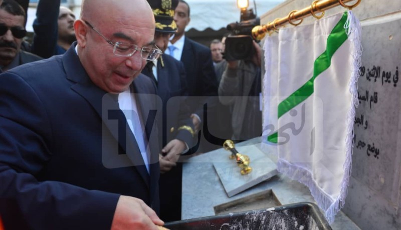 بالصور.. دحمون يعطي الضوء الأخصر لإنجاز مستشفى ببراقي