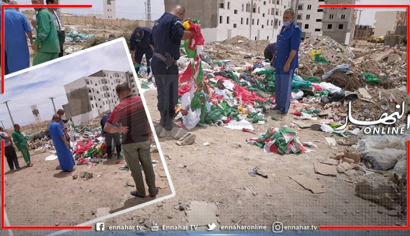 بسكرة: مصالح الأمن تفتح تحقيق حول إهانة العلم الوطني