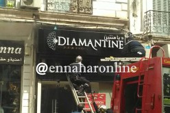 سقوط شرفة عمارة بسبب حريق بمحل بشارع ديدوش مراد بالعاصمة