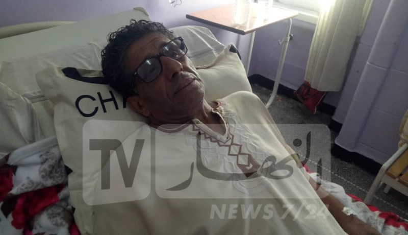 الفنان محمد العباسي طريح الفراش بمستشفى عبد القادر حساني بسيدي بلعباس