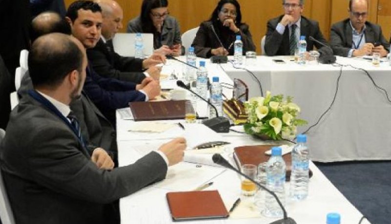 اول اجتماع مباشر للاطراف الليبيين في اطار مفاوضات المغرب