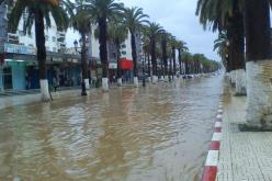 الترامواي مشلول.. وأحياء بأكملها تغرق في قطرة ماء بالعاصمة!