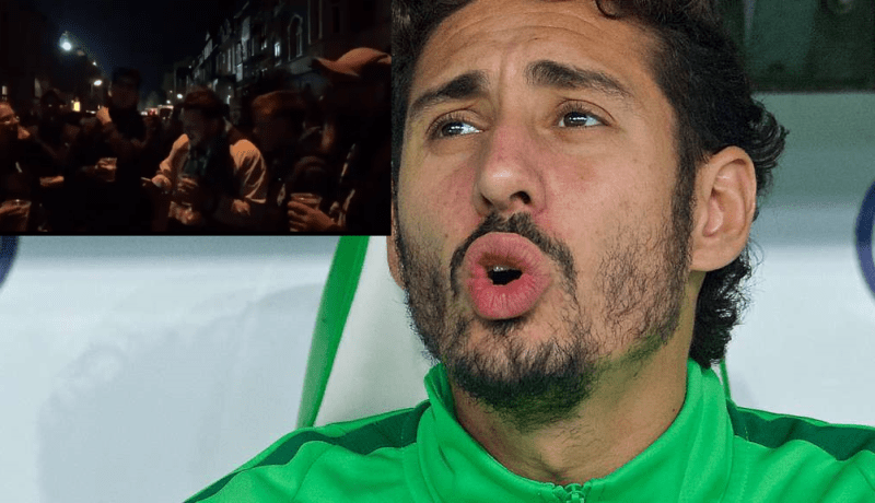 بالفيديو.. مُشجعون “سُكارى” يؤلفون أغنية لبلفوضيل !!