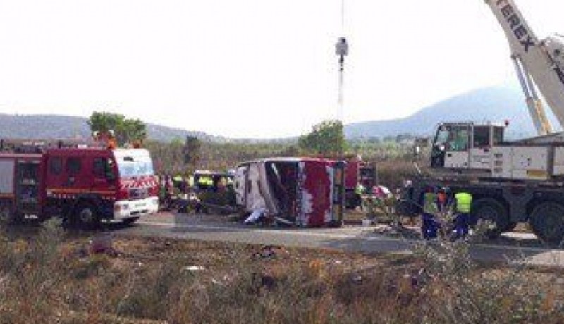 قتيل و8 جرحى إثر انقلاب حافلة للاعبين كرة اليد في تونس