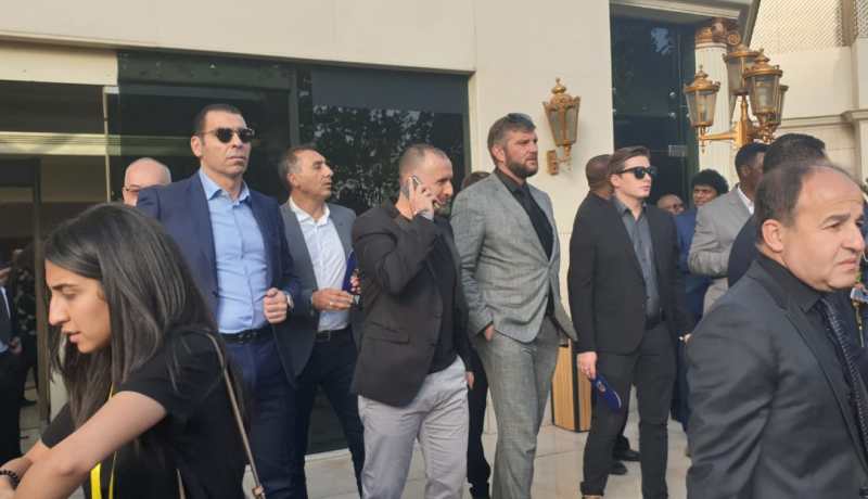 بالصور..زطشي وبلماضي يتجهان إلى منطقة الأهرامات لحضور مراسم القرعة