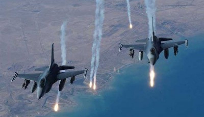 طيران التحالف الدولي يقصف اجتماعاً لقياديين كبار من داعش