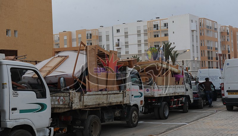 انطلاق عملية ترحيل 83 عائلة في درقانة ببرج الكيفان بالعاصمة