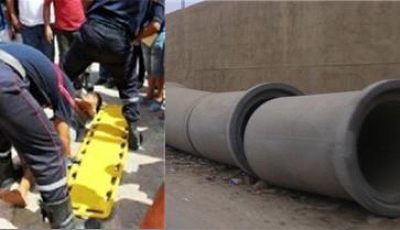 احتجاجات وقطع للطريق بعد هلاك طفل تحت أنبوب إسمنتي ببن سكران في تلمسان