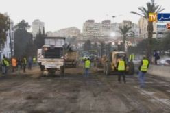 تحديث..عملية الصيانة متواصلة في الطريق السريع بن عكنون- زرالدة