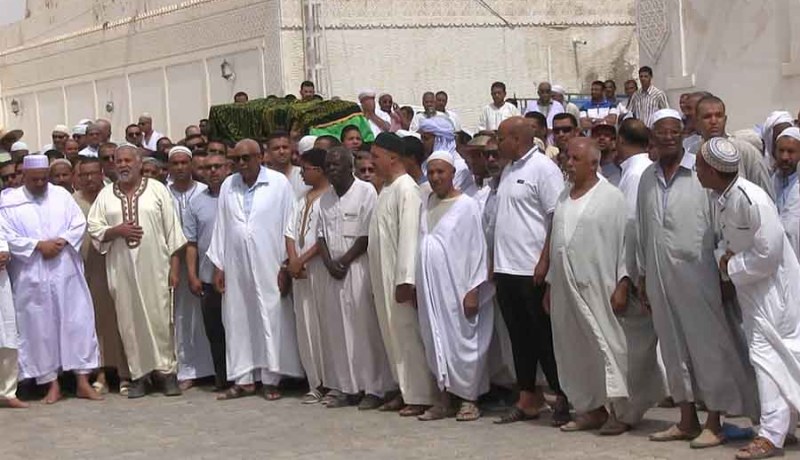 تشييع جثمان الإعلامية «سكينة بلعروسي» إلى مثواها الأخير بالوادي