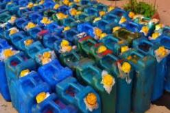 الجيش الوطني يحجز سيارة رباعية الدفع و1200 لتر من الوقود في الوادي