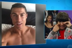 “رونالدو الإنسان” يفاجئ طفلا يعيل أسرته برسالة مؤثرة