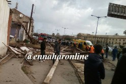 رياح تضرب 11 ولاية وتتسبب في انهيار مبان قديمة