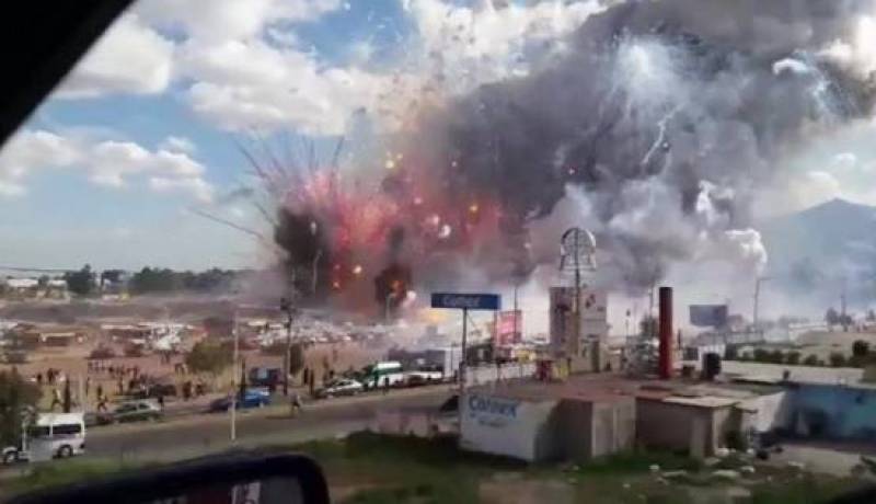 قتلى وجرحى في انفجار ألعاب نارية بالمكسيك