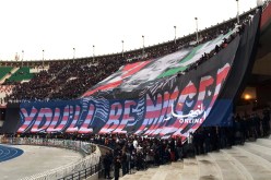 بالفيديو.. تيفو رائع لأنصار العميد قبل داربي الشباب
