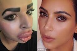 إقدام شاب بريطاني على إنفاق 150 ألف دولار ليكون نسخة عن نجمته المفضلة كيم كاردشيان