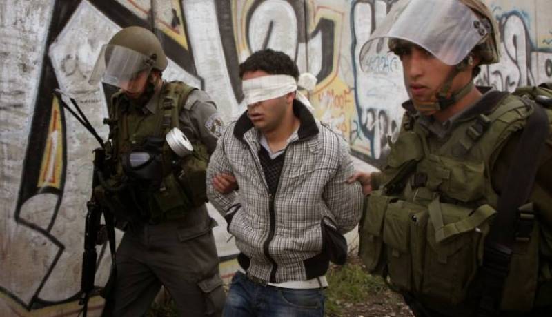 اعتقال 7 فلسطينيين في الضفة الغربية