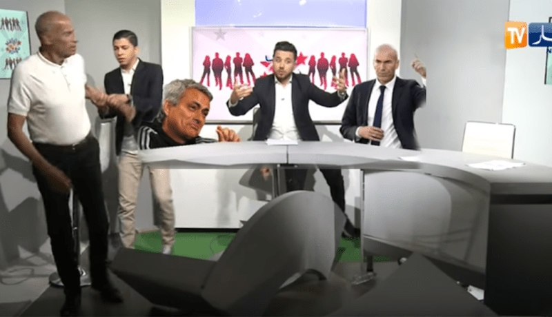 بالفيديو.. قندوز يغضب و يكسّر بلاطو النّهار.. والسّبب زيدان و مورينيو