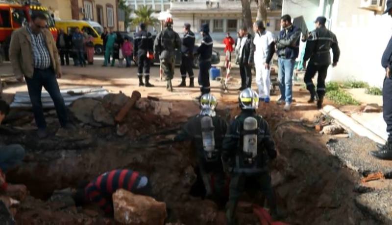 اكتشاف نفق سري بطول 30 مترا في مستشفى وهران الجامعي