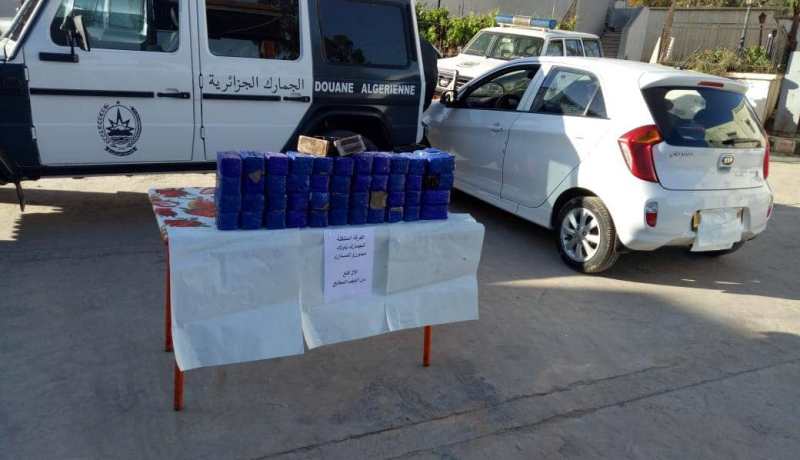  حجز أزيد من 25 كلغ من الكيف المعالج بأولاد ميمون في تلمسان 
