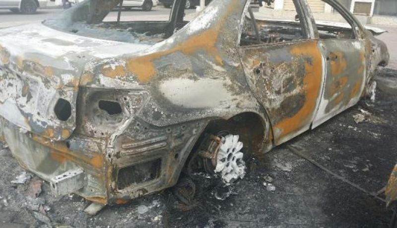 حريق يلتهم 29 سيارة بالمحشر البلدي في بالما بقسنطينة