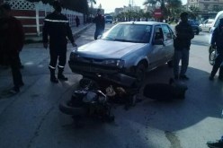الشلف: جريح في إصطدام سيارة سياحية بدراجة نارية ببوقادير