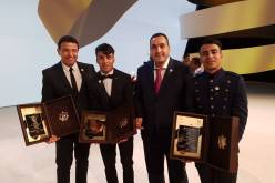 بالصور..الأخوان بقة يتسلمان جائزة الإبداع الرياضي بدبي