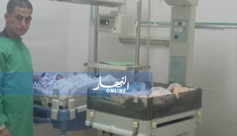 عائلة “سقار” ترزق بـ 5توائم في صحة جيدة بإحدى العيادات الخاصة في غليزان  