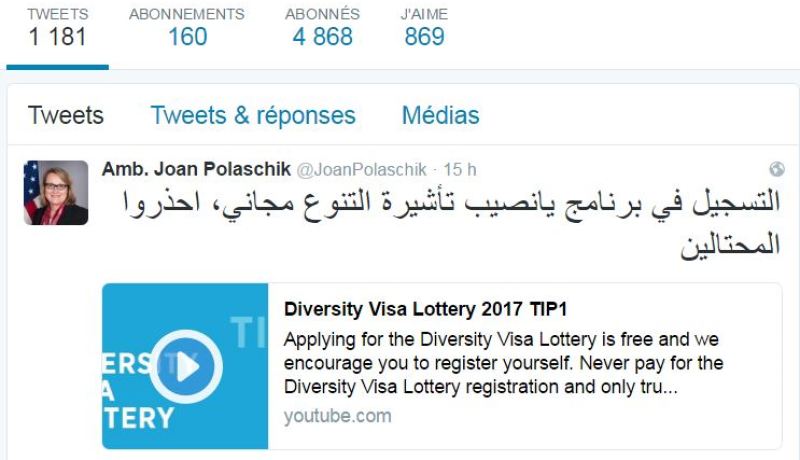 بولاشيك تحذّر من المحتالين للحصول على غرين كارد