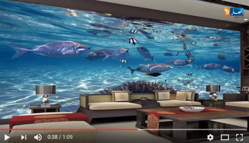 منازل عائمة تجتاح بحار دبي