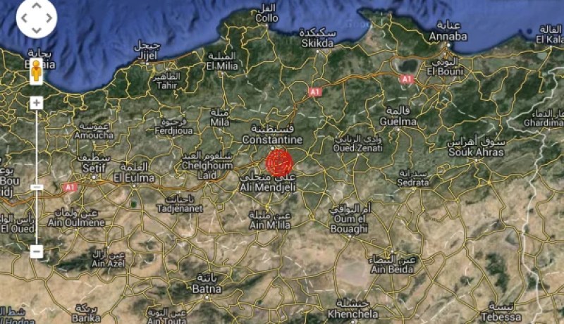سكان ولاية قسنطينة يشعرون بهزة أرضية