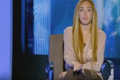 بالفيديو لحظة سقوط وصلات شعر ريهام سعيد على المباشر