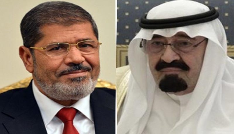 مرسي يؤكد عزمه على وضع العلاقات المصرية-السعودية على الطريق الصحيح