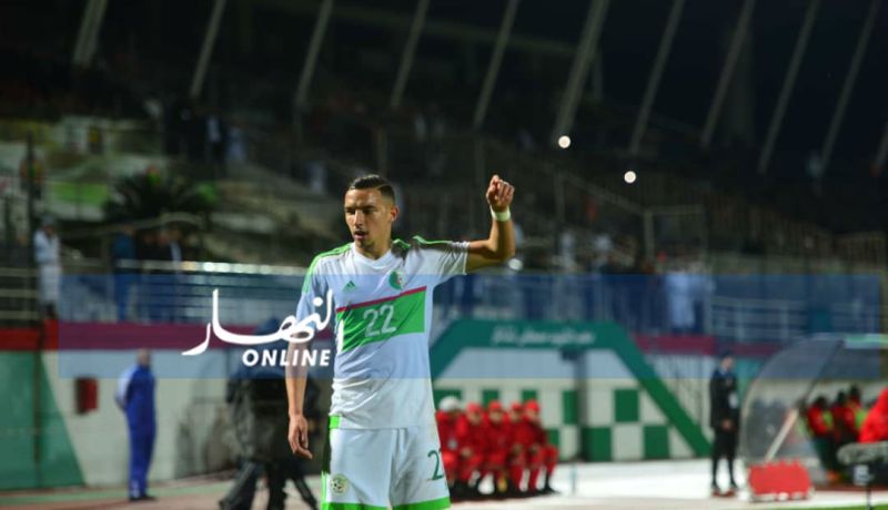 بن ناصر: ” فخرو دائما بحمل ألوان المنتخب الوطني”