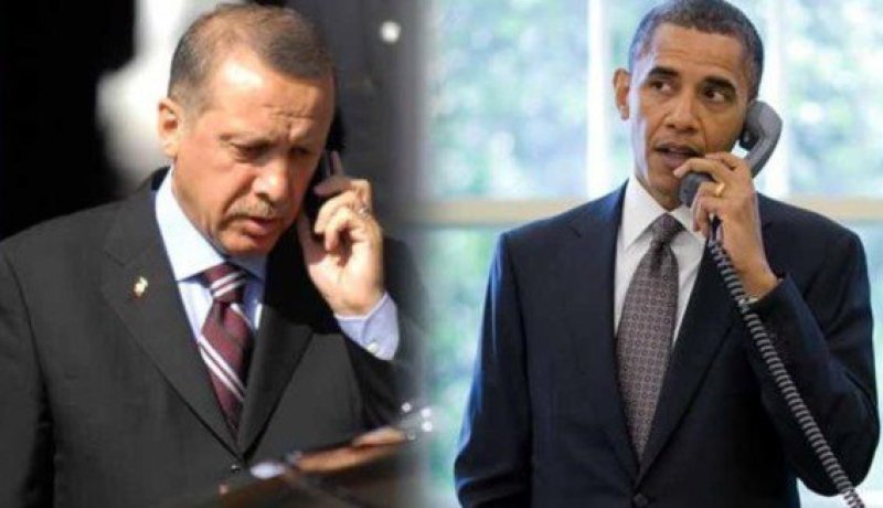 أردوغان يهدد أوباما هاتفيا