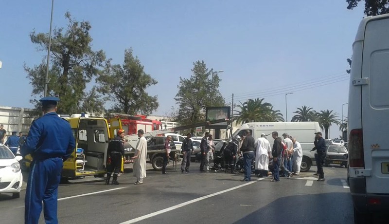 هلاك شخصان اثر انحراف سيارة في سوق أهراس