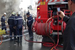 حريق ببناية يخلف خسائر مادية وسط مدينة سكيكدة