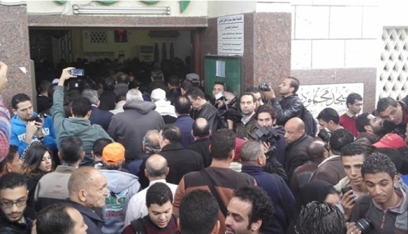 تشييع جنازة الممثل الراحل ممدوح عبد العليم