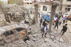القاعدة يتبنى الهجوم على مبنى الأمن السياسي باليمن