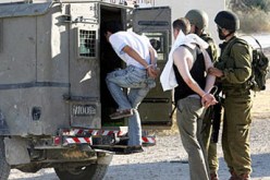 قوات الإحتلال الإسرائيلي تعتقل فلسطينيين في الخليل ونابلس