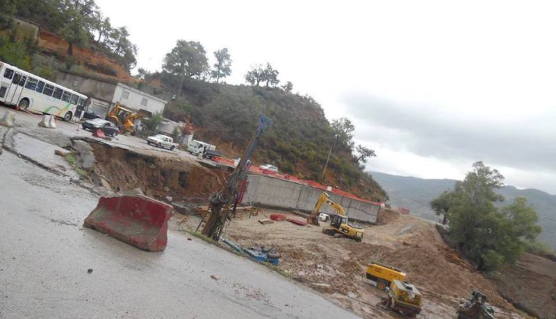 وفاة شخص وإصابة ثلاثة آخرين في انهيار أرضي في بجاية