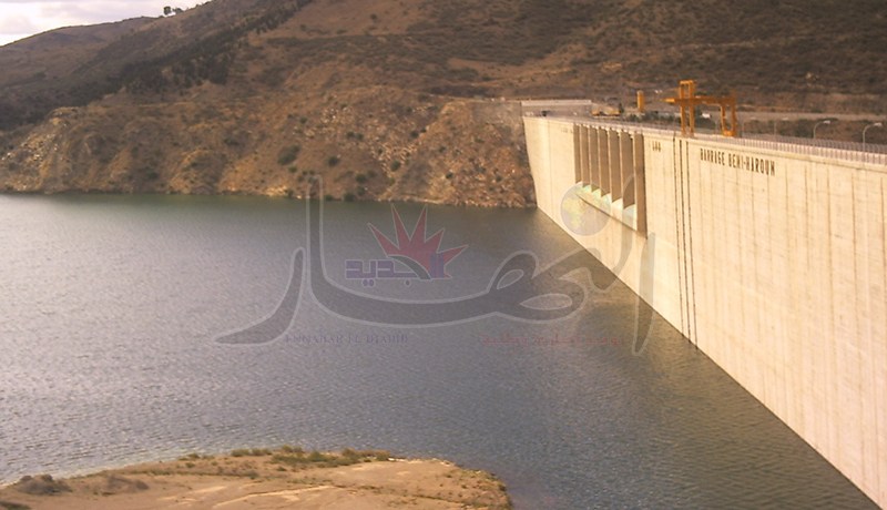 تآكل أعمدة جسر وادي الديب بسد بني هارون الأكبر في الجزائر