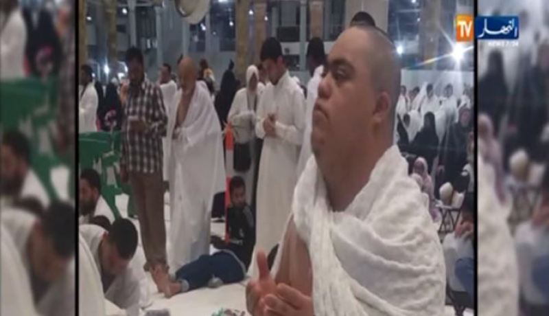 بالفيديو نجل الشيخ شمس الدين يصنع الحدث بالبقاع المقدسة