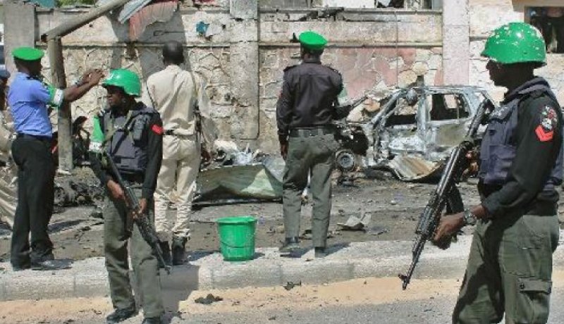 ثلاثة جنود ومدني في هجوم على قاعدة قوة الاتحاد الافريقي في مقديشو