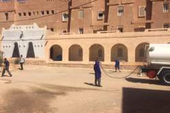 بالصور.. الشروع في عملية تعقيم و تطهير شاملة للاقامات الجامعية بغرداية