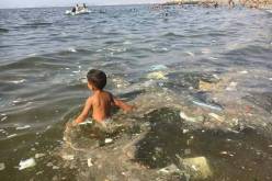 بالصور.. كارثة في شواطئ برج الكيفان بالعاصمة