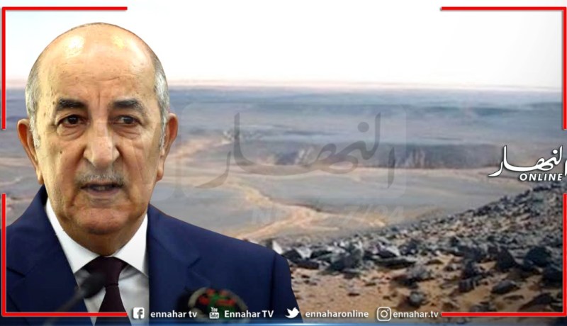 الرئيس تبون: يأمر بالشروع في إستغلال منجمي بتندوف وبجاية